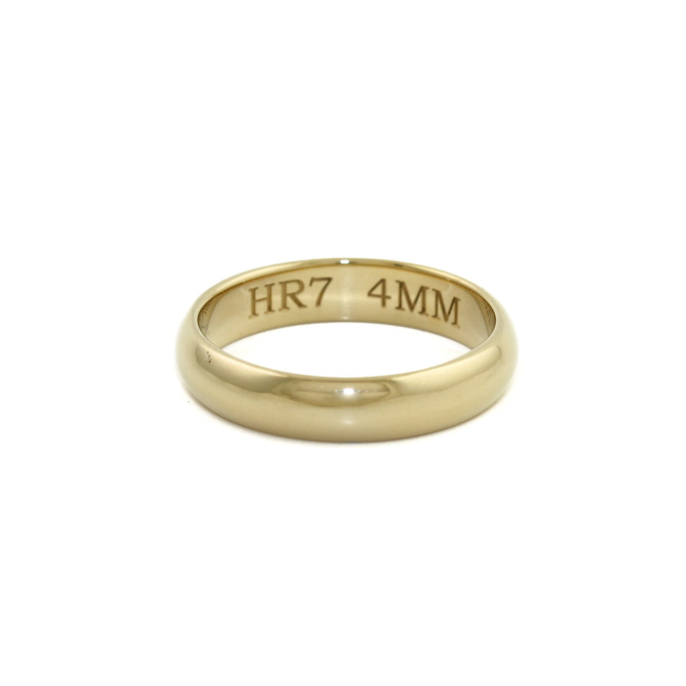 
                      
                        Classic 4mm Gold Band - Kingdom Jewelry
                      
                    