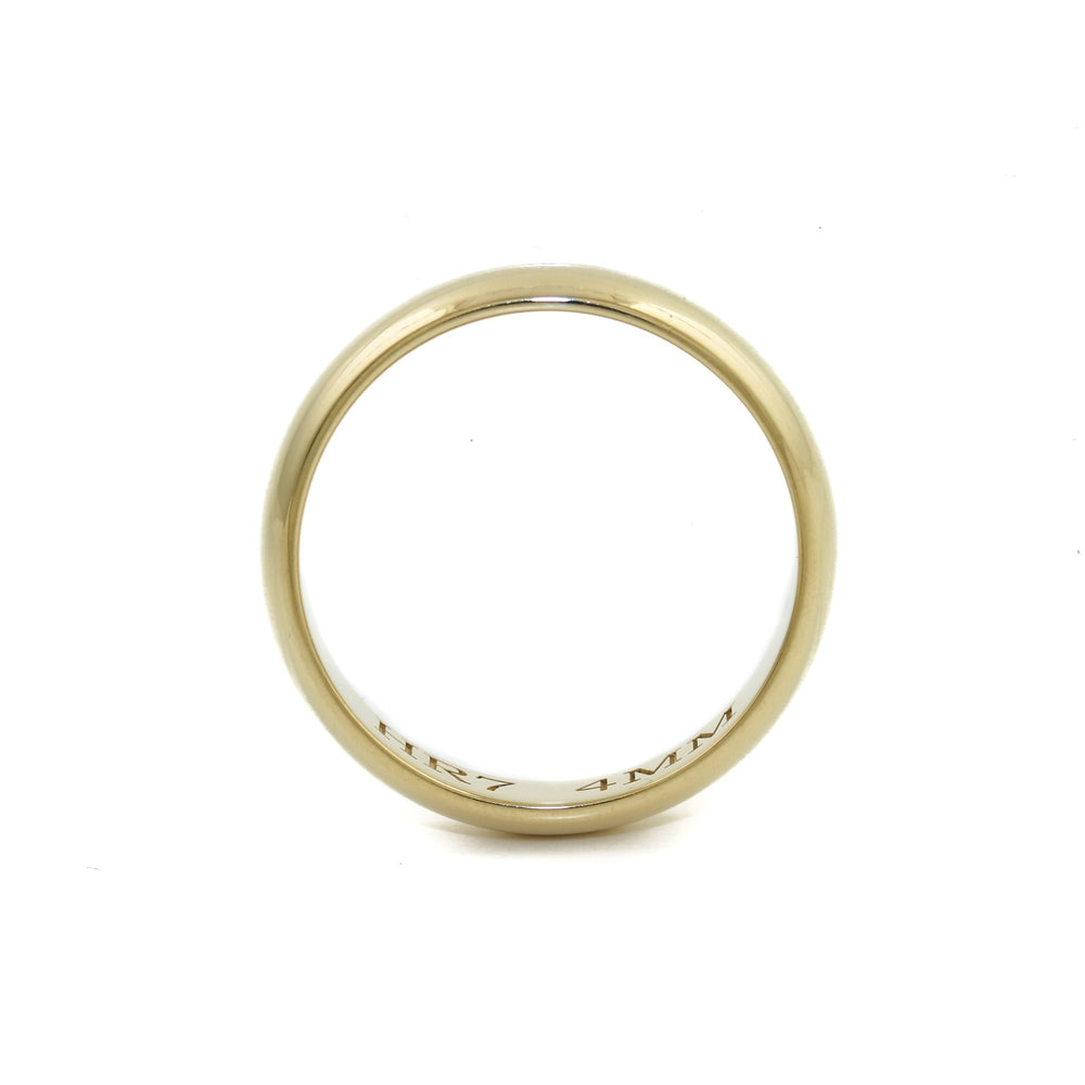 
                      
                        Classic 4mm Gold Band - Kingdom Jewelry
                      
                    