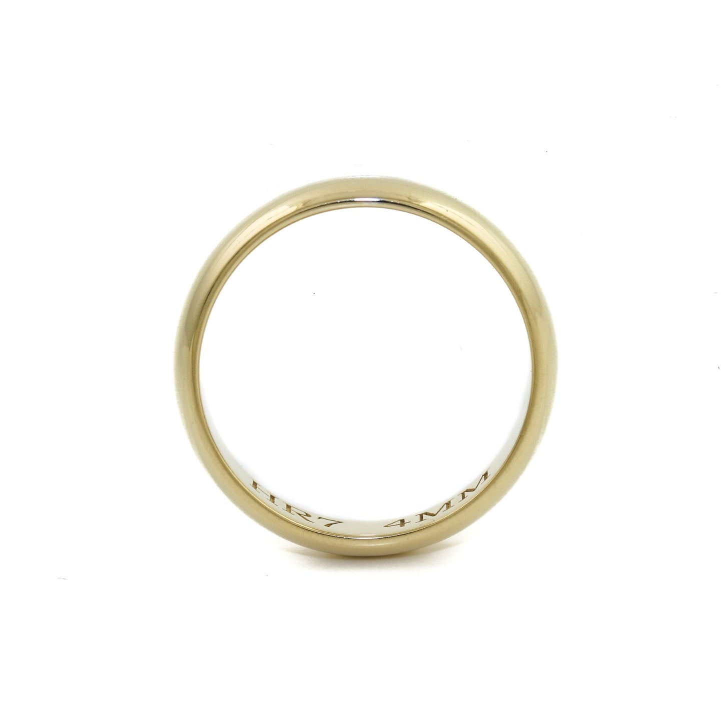 Classic 4mm Gold Band - Kingdom Jewelry