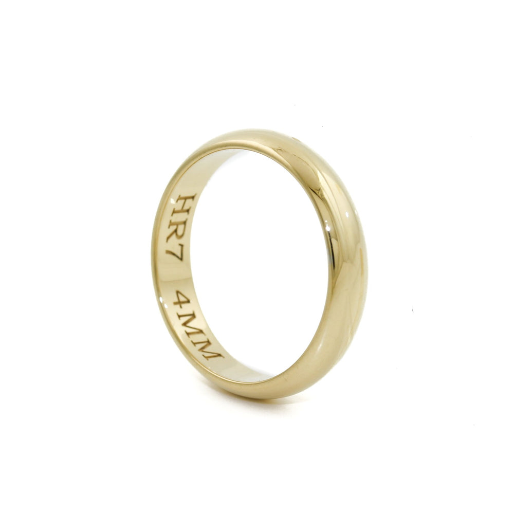 
                      
                        Classic 4mm Gold Band - Kingdom Jewelry
                      
                    