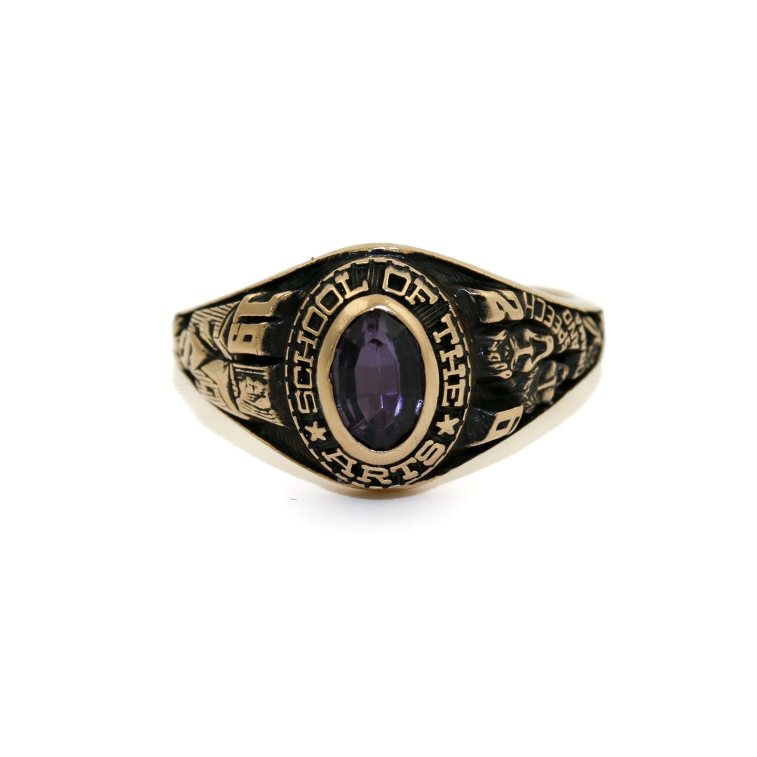 Classic "School of the Arts 1992" Class Ring - Kingdom Jewelry