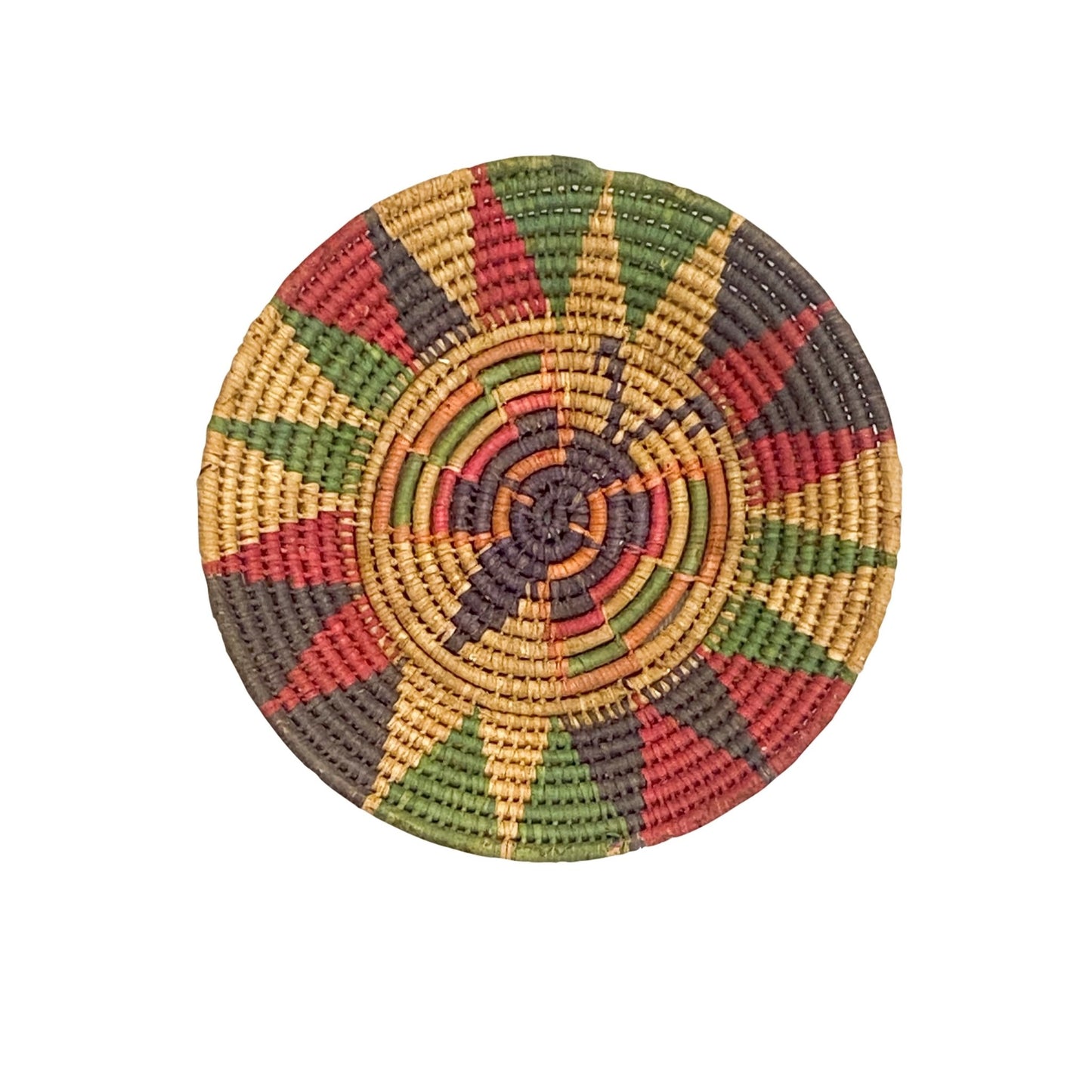Colorful Butterfly Weaved Basket - Kingdom Jewelry