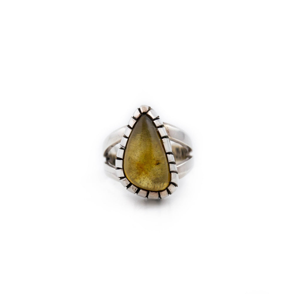 Contemporary Chiapas Amber Ring - Kingdom Jewelry