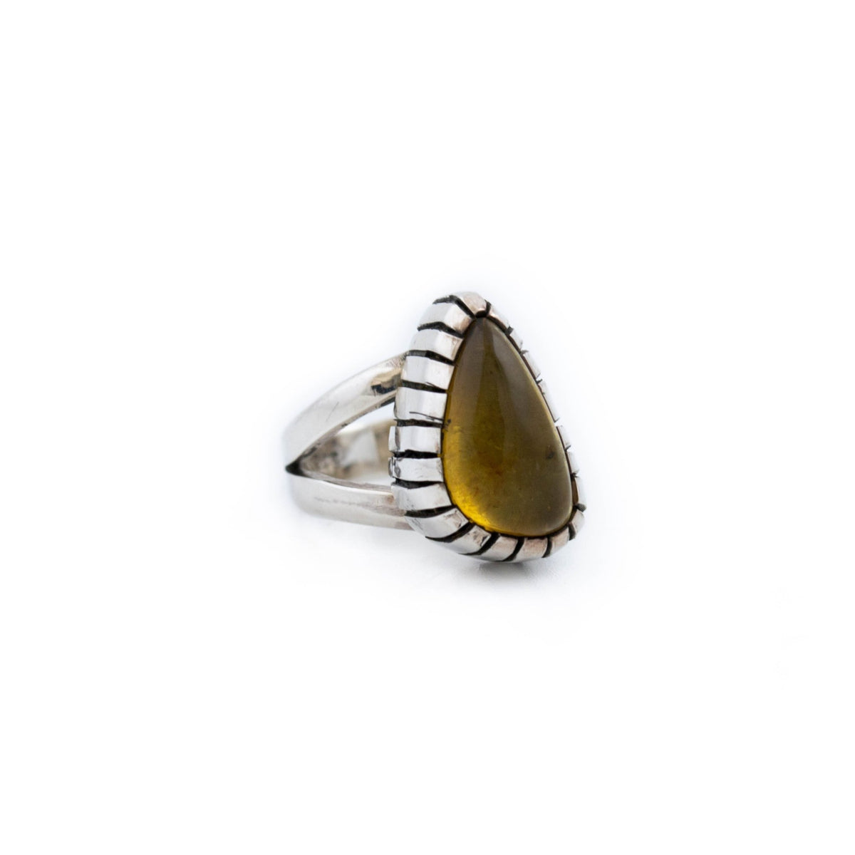 Contemporary Chiapas Amber Ring - Kingdom Jewelry