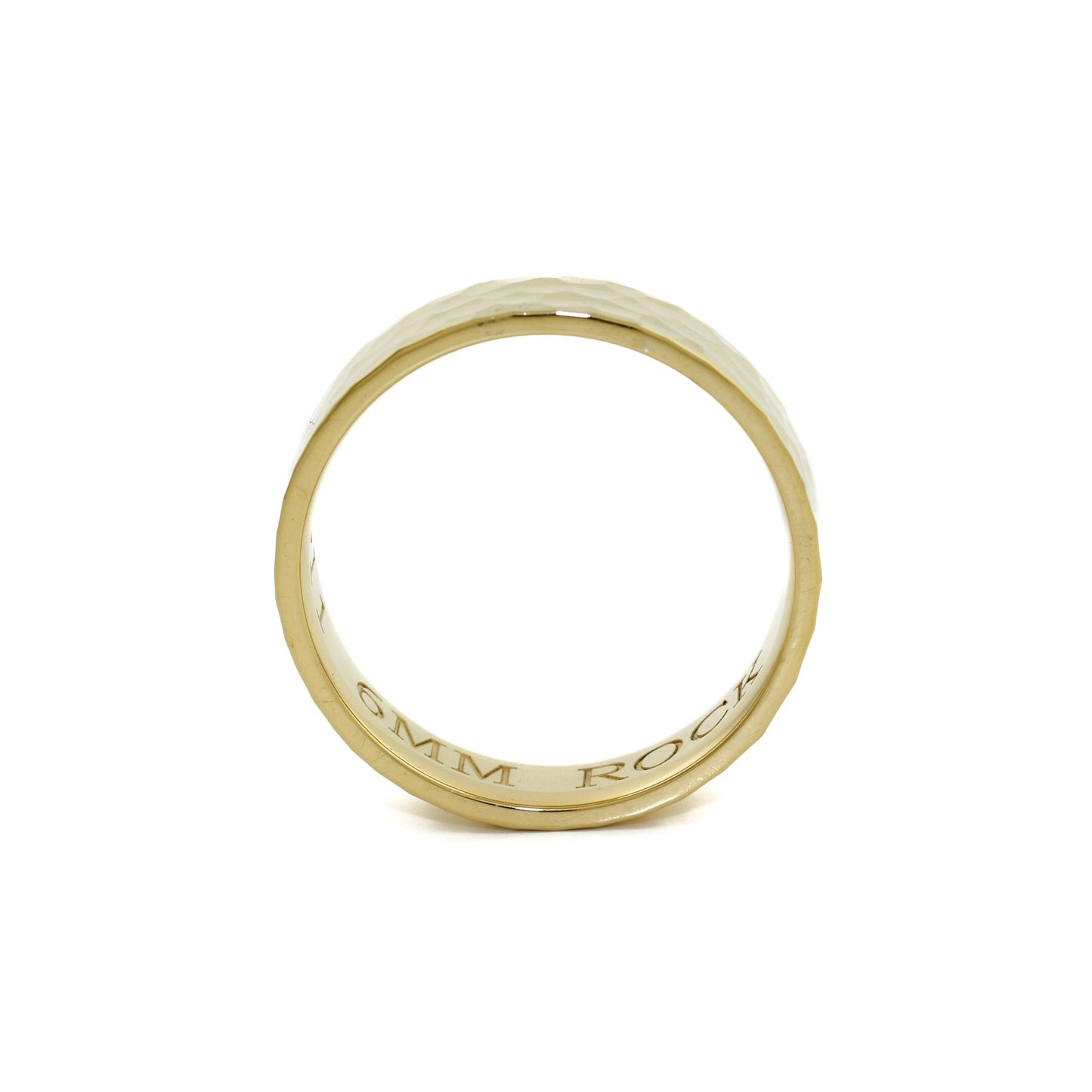 Contemporary Hammered Band - Kingdom Jewelry