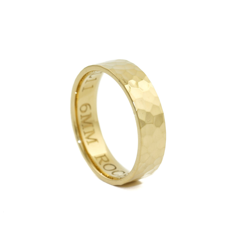 
                      
                        Contemporary Hammered Band - Kingdom Jewelry
                      
                    