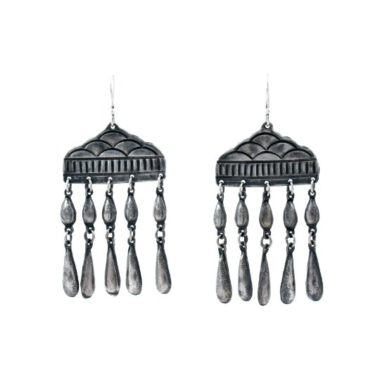 
                      
                        Contemporary Sterling Silver Cloud Earrings - Kingdom Jewelry
                      
                    