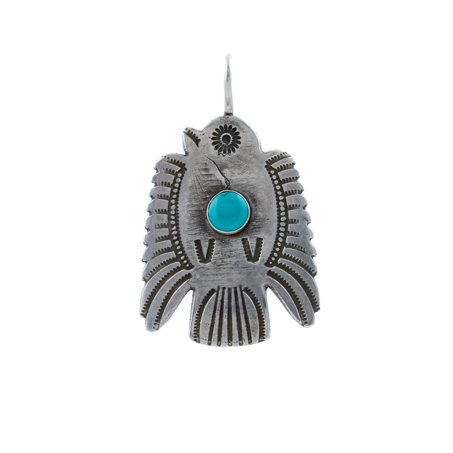 Contemporary Turquoise Pendant by Buffalo - Kingdom Jewelry