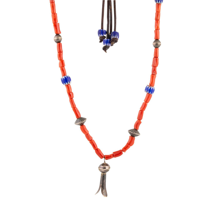 Coral Mixed Beaded Necklace - Kingdom Jewelry