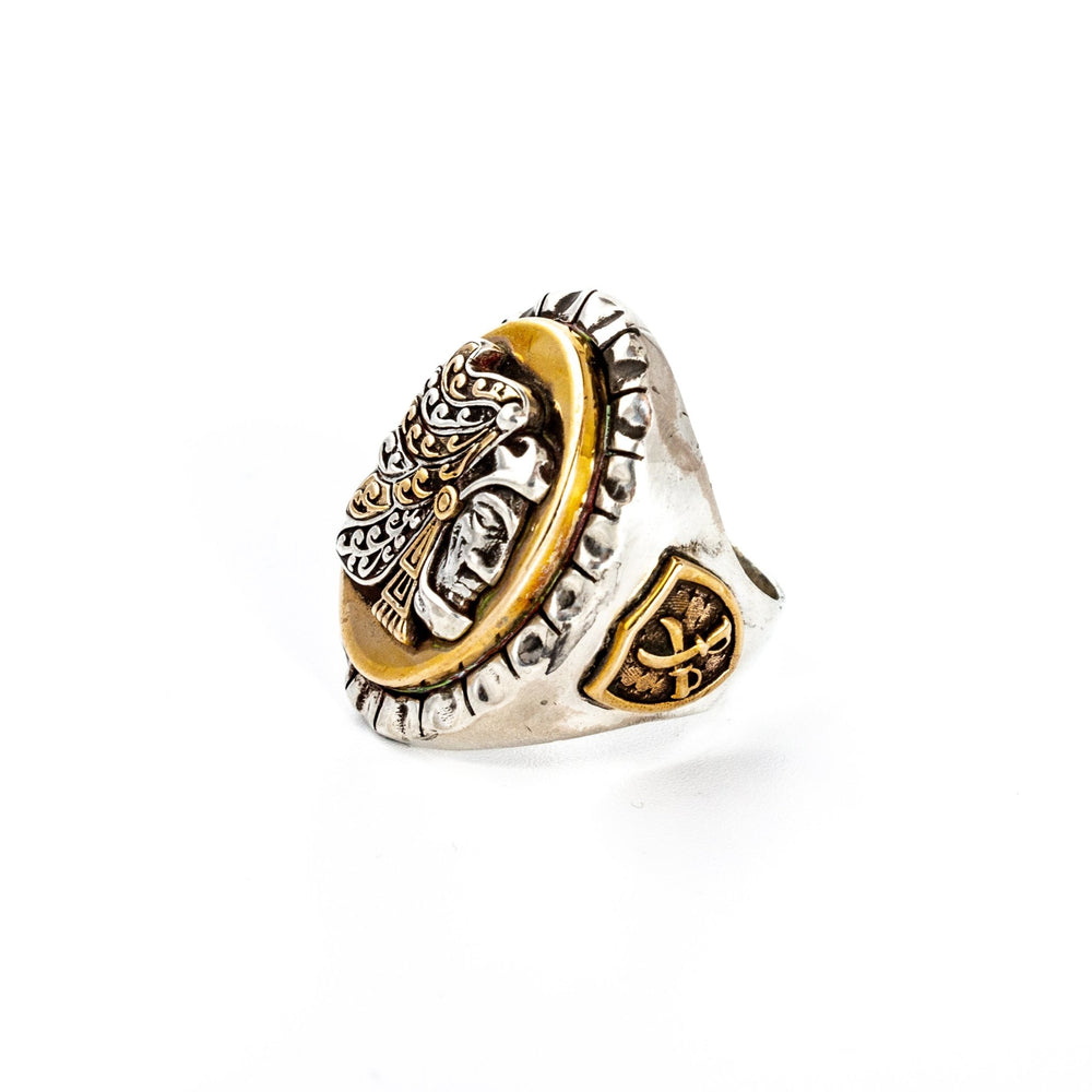 
                      
                        Cuau Eagle Warrior Ring - Kingdom Jewelry
                      
                    