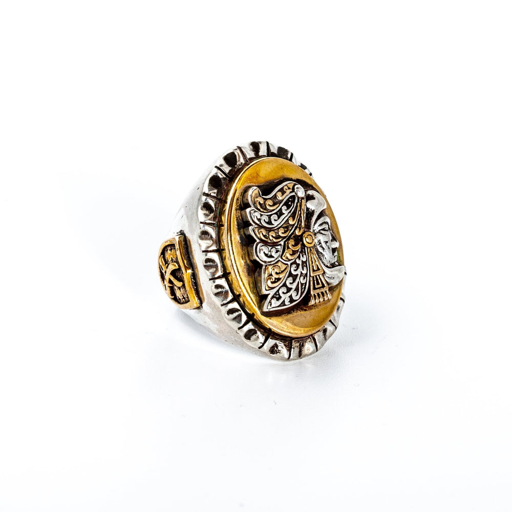 
                      
                        Cuau Eagle Warrior Ring - Kingdom Jewelry
                      
                    