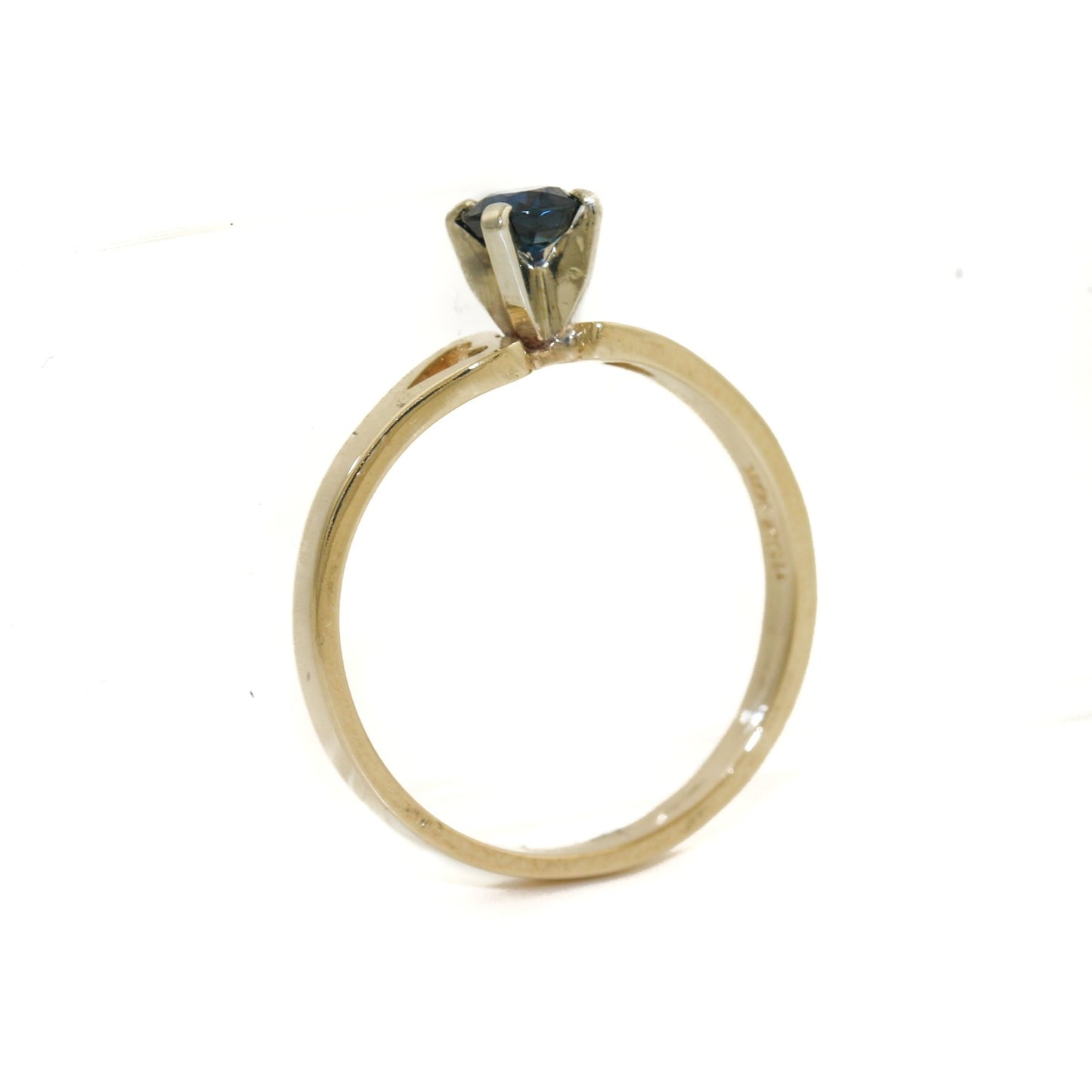 Dainty 14K Gold x Sapphire Ring - Kingdom Jewelry