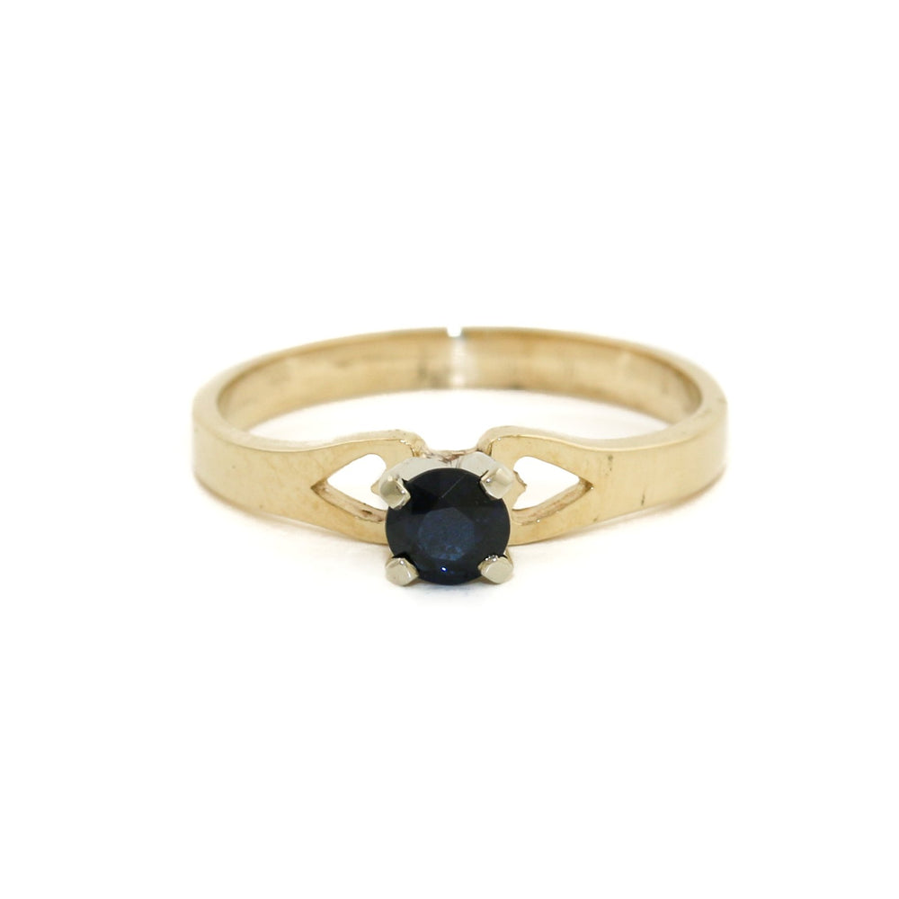 
                      
                        Dainty 14K Gold x Sapphire Ring - Kingdom Jewelry
                      
                    