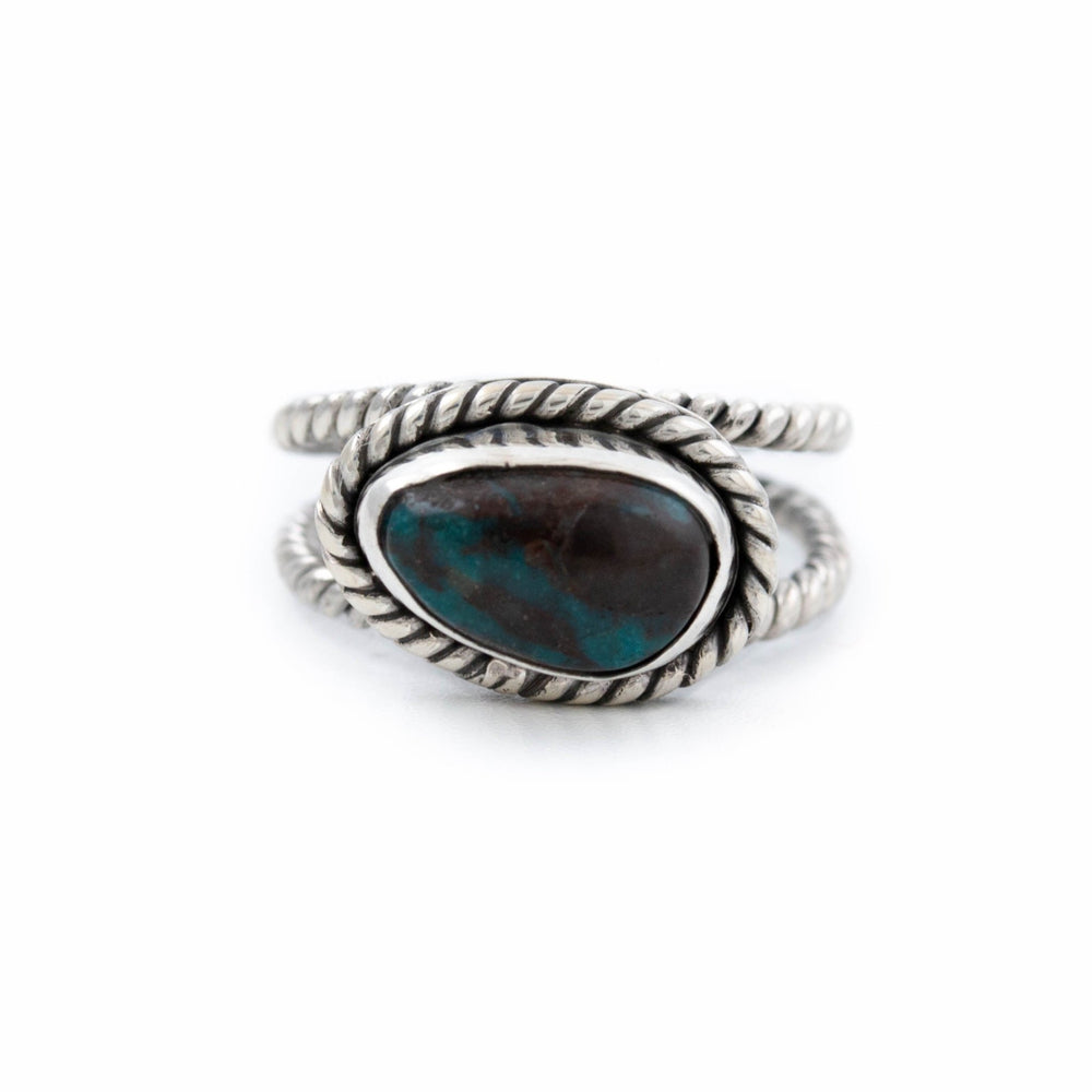 
                      
                        Deep Bisbee Turquoise Ring - Kingdom Jewelry
                      
                    