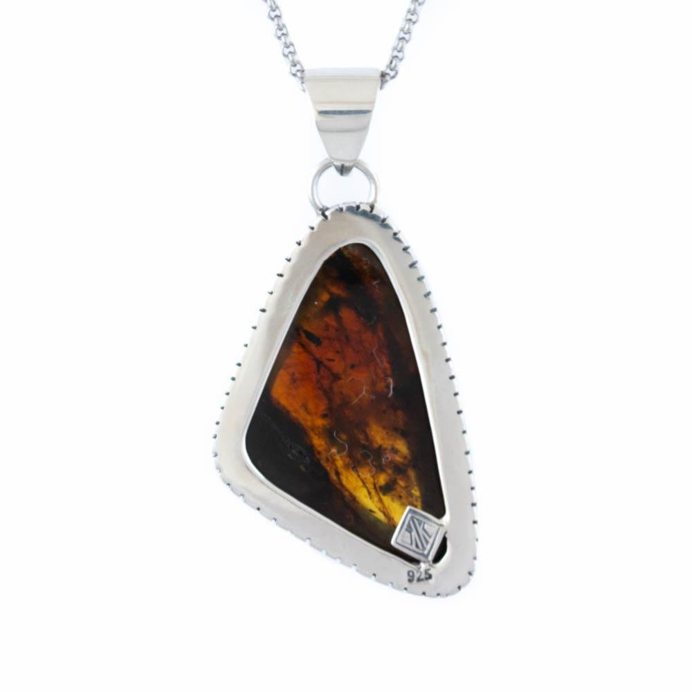 
                      
                        Domed Dark Amber Pendant - Kingdom Jewelry
                      
                    