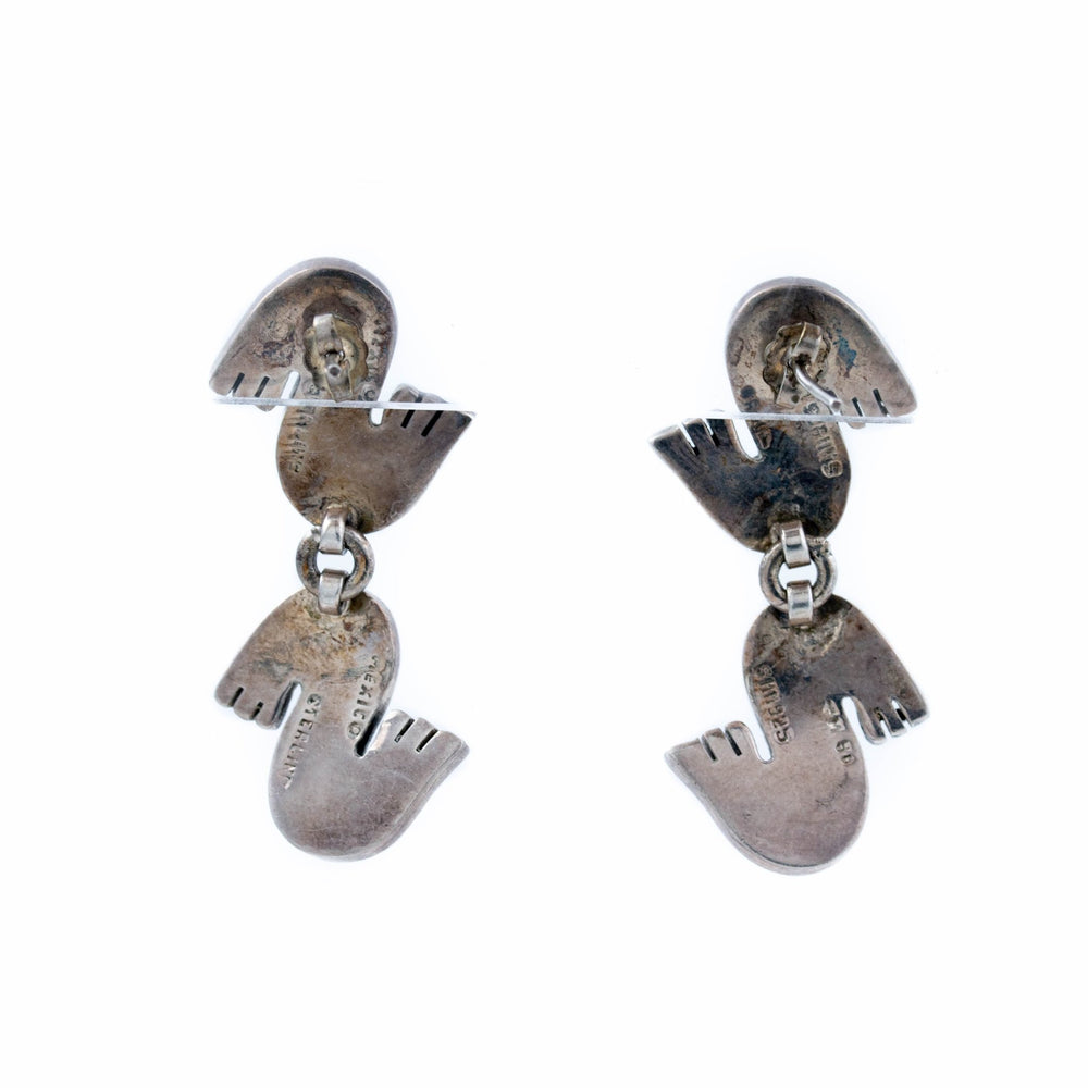 Double “S” Inlay Earrings - Kingdom Jewelry