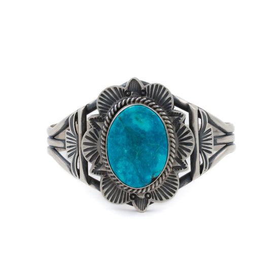 Dreamy Turquoise Navajo Cuff - Kingdom Jewelry