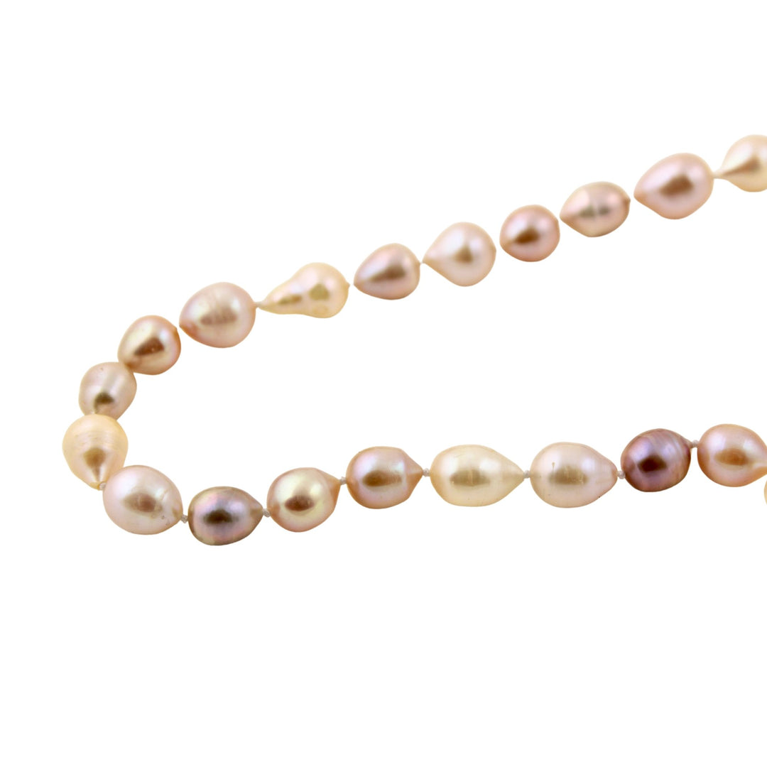 Drop Shaped Pearl Necklace - Kingdom Jewelry