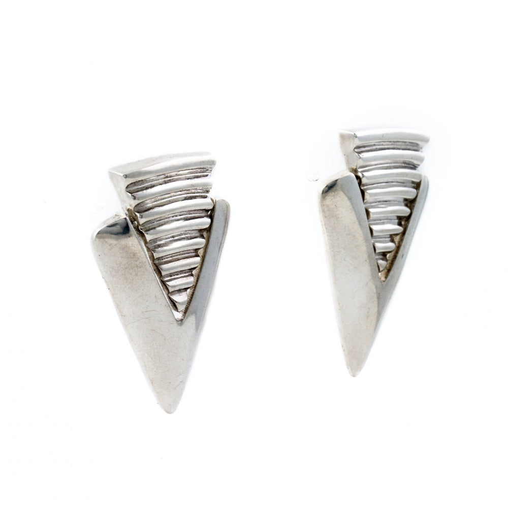 
                      
                        Dual Textured Silver Drop Earrings - Kingdom Jewelry
                      
                    