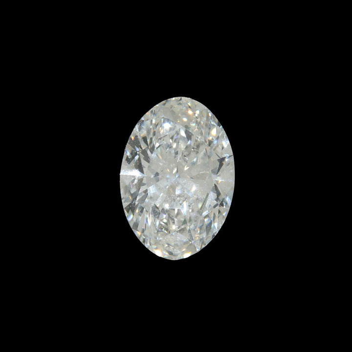 E VS1. GIA 3.15 White Oval Diamond (Dayson) - Kingdom Jewelry