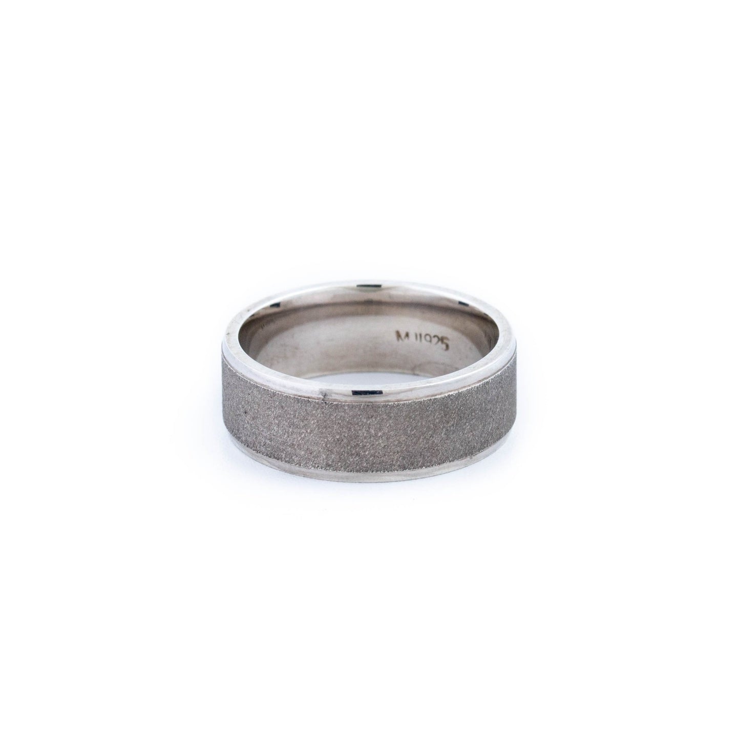 Edged Sterling Silver Band - Kingdom Jewelry