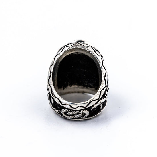 Egyptian Black Mountain Ring - Kingdom Jewelry
