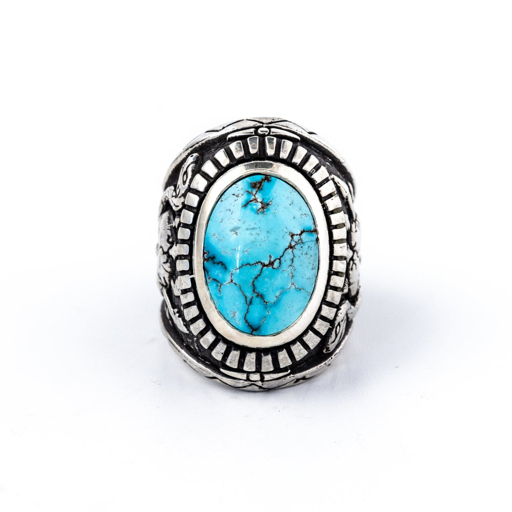 Egyptian Black Mountain Ring - Kingdom Jewelry