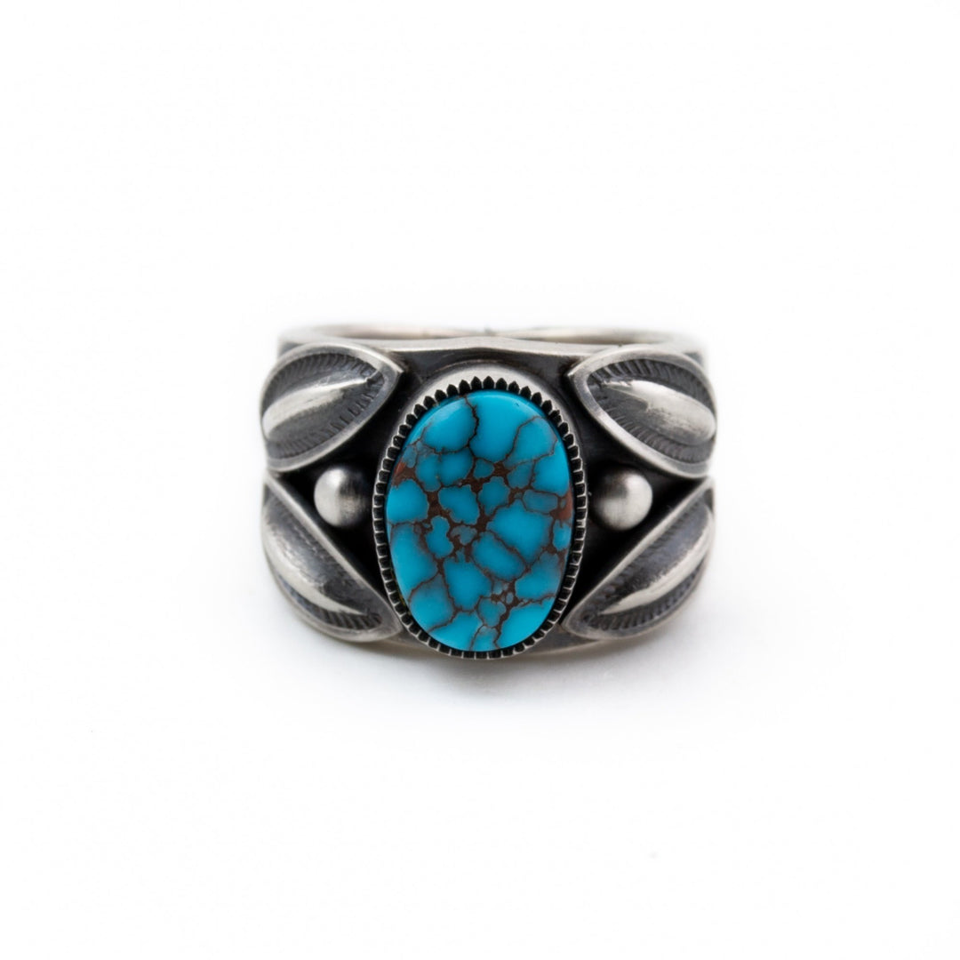 Egyptian Turquoise Contemporary Ring by The Coveted Jacob Morgan - Kingdom Jewelry