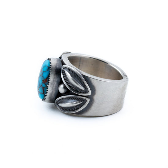 Egyptian Turquoise Contemporary Ring by The Coveted Jacob Morgan - Kingdom Jewelry