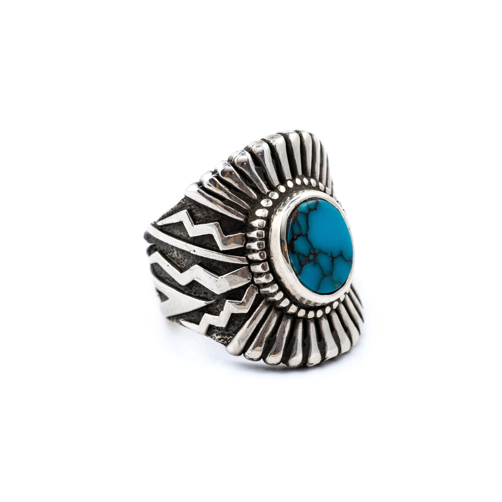 
                      
                        Egyptian Turquoise Sonoran Sunrise Ring - Kingdom Jewelry
                      
                    