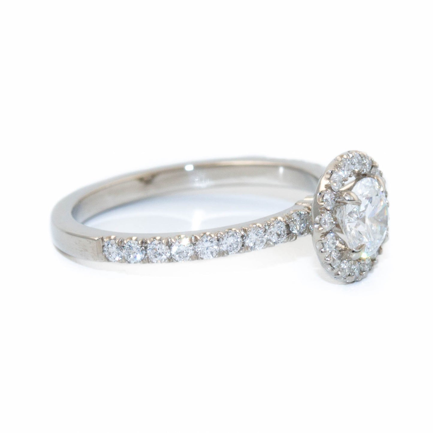 Elegant Pave Diamond Ring - Kingdom Jewelry