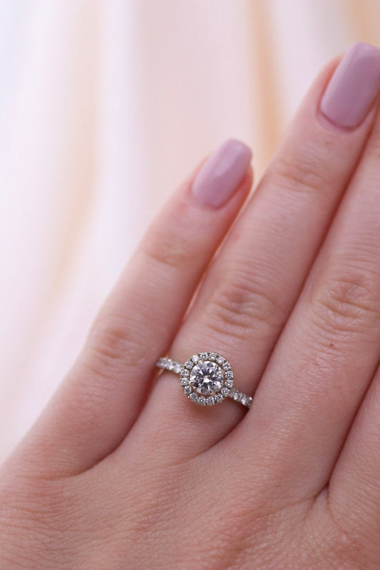 Elegant Pave Diamond Ring - Kingdom Jewelry
