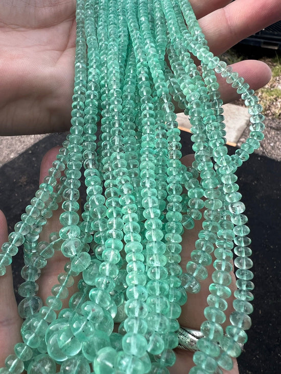 Emerald Beads For Alison - Kingdom Jewelry