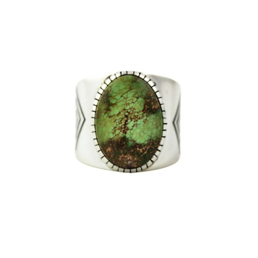 Emerald Valley Turquoise Geo Ring - Kingdom Jewelry