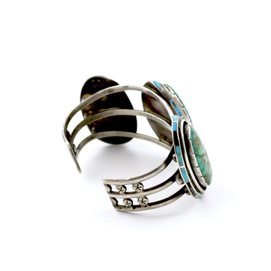 Exceptional 1950s Navajo Cuff - Kingdom Jewelry