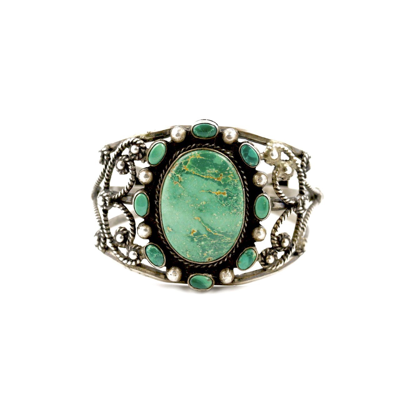 Exceptional 1950s Navajo Cuff - Kingdom Jewelry