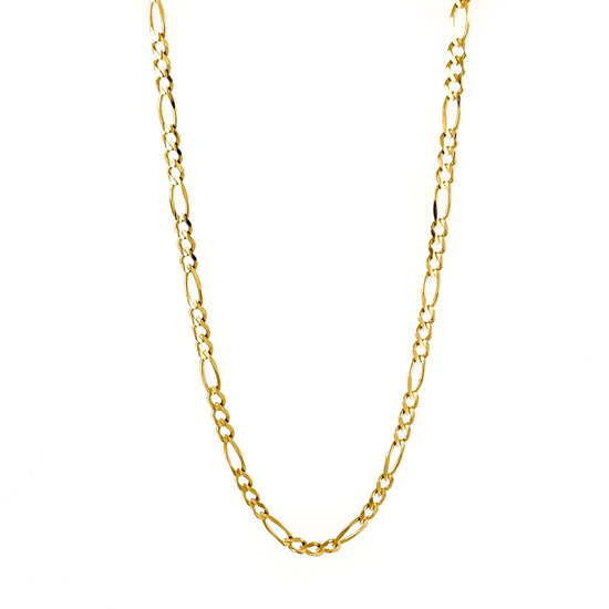 Fancy Figaro Chain Necklace - Kingdom Jewelry