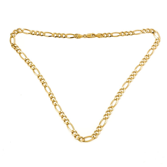 Fancy Figaro Chain Necklace - Kingdom Jewelry