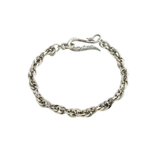 Feather Chain Link Bracelet - Kingdom Jewelry