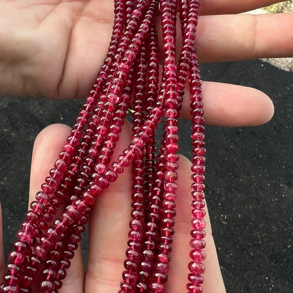 For Alison Red spinel Necklace - Kingdom Jewelry