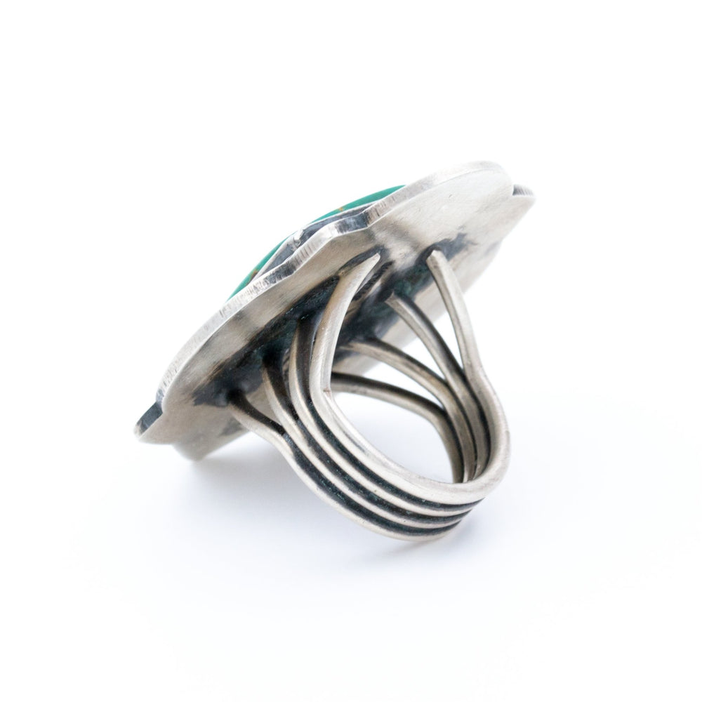 
                      
                        Framed Turquoise Ring by Tommy Jackson - Kingdom Jewelry
                      
                    