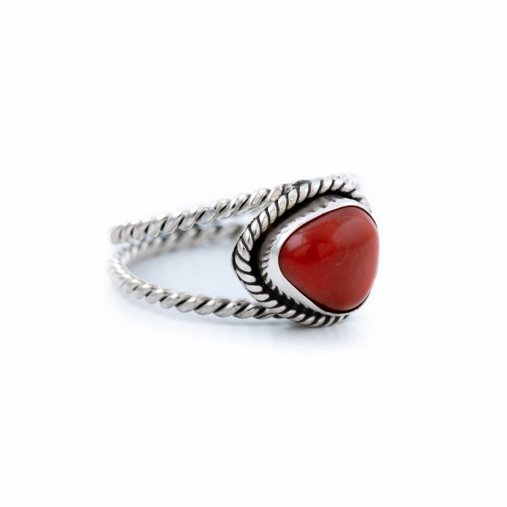 
                      
                        Gemmy Red Coral Ring - Kingdom Jewelry
                      
                    