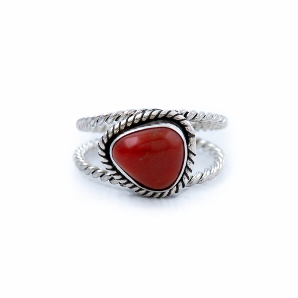 
                      
                        Gemmy Red Coral Ring - Kingdom Jewelry
                      
                    