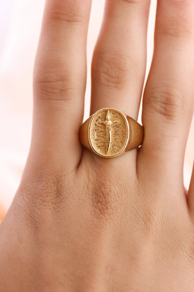 
                      
                        Gold Cutlass Ring - Kingdom Jewelry
                      
                    