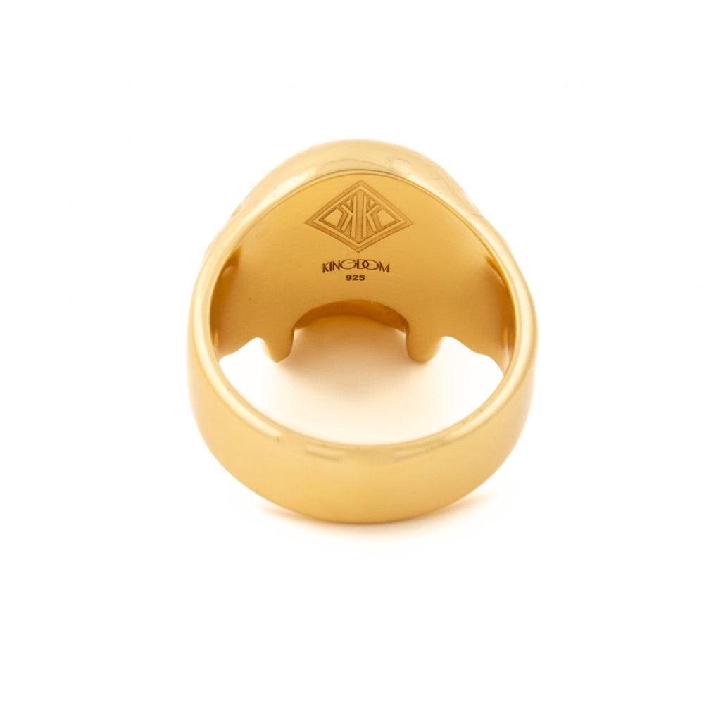 
                      
                        Gold "Eddie" Skull Ring - Kingdom Jewelry
                      
                    