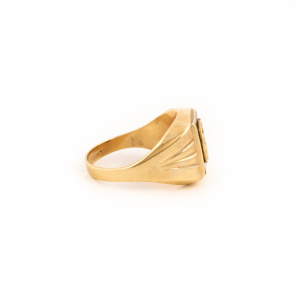 
                      
                        Gold G Signet Ring - Kingdom Jewelry
                      
                    