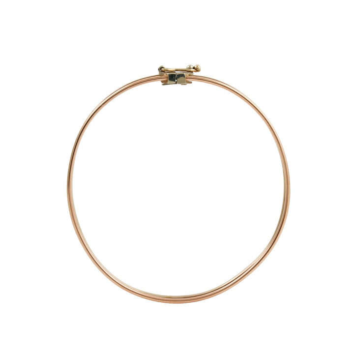 Gold Greek "Key Link" Bangle - Kingdom Jewelry