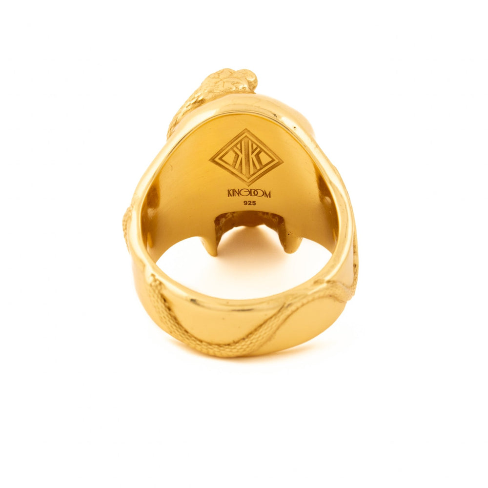 
                      
                        Gold "Jake" Skull Ring - Kingdom Jewelry
                      
                    