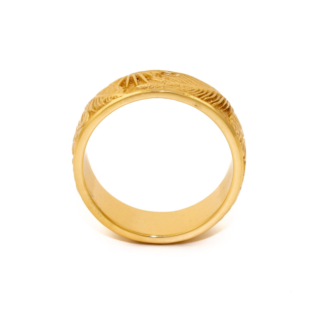 
                      
                        Gold Jungle Band Ring - Kingdom Jewelry
                      
                    