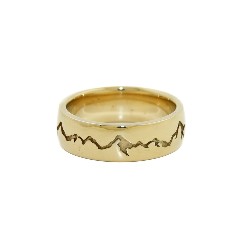 
                      
                        Gold Mountain Cigar Band - Kingdom Jewelry
                      
                    